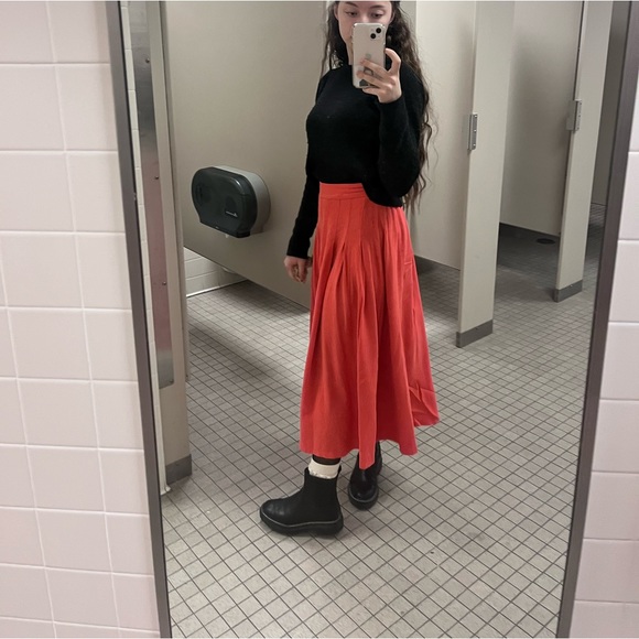 Orange Skirt - Picture 2 of 2